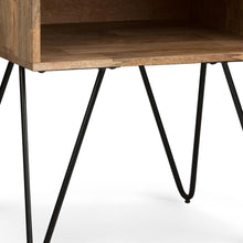 Load image into Gallery viewer, 23" Metal Square End Table - Natural
