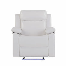 Load image into Gallery viewer, Blanche - Glider Recliner With LED, Pillow Top Arms
