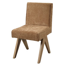 Load image into Gallery viewer, Zoey - Side Chair (Set of 2) - Chocolate Chenille &amp; Oak
