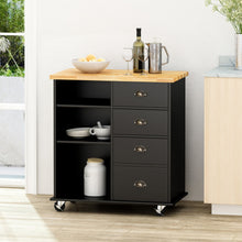 Load image into Gallery viewer, Yohaan - Contemporary Kitchen Cart With Wheels
