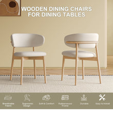 Load image into Gallery viewer, Dining Chair For Dining Room, Kitchen (Set of 2) - White
