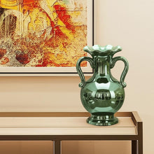 Load image into Gallery viewer, Amphora Table Vase (568855) - Hunter Green
