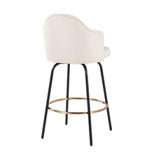 Load image into Gallery viewer, Ahoy - Contemporary Fixed Height Counter Stool Round Footrest (Set of 2)

