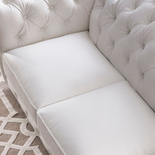 Load image into Gallery viewer, Traditional Tufted Chesterfield Nailhead Sofa
