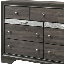 Load image into Gallery viewer, Solid Wood, Nine Drawer Triple Dresser - Gray
