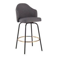 Load image into Gallery viewer, Ahoy - Contemporary Fixed Height Counter Stool Round Footrest (Set of 2)
