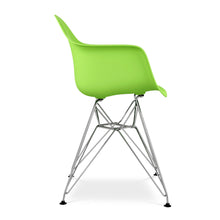 Load image into Gallery viewer, Heavy Duty Plastic Dining Arm Chair - Green
