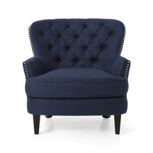Load image into Gallery viewer, Enchante - Living Room Set With Tufted Back Club Chair And Ottoman
