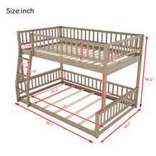 Load image into Gallery viewer, Bunk Bed With Ladder And Guardrails

