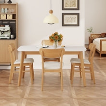 Load image into Gallery viewer, 5 Piece Dining Set With Table And Upholstered Chairs
