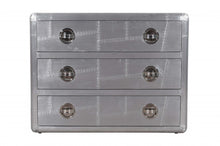 Load image into Gallery viewer, Three Drawer Dresser - Silver

