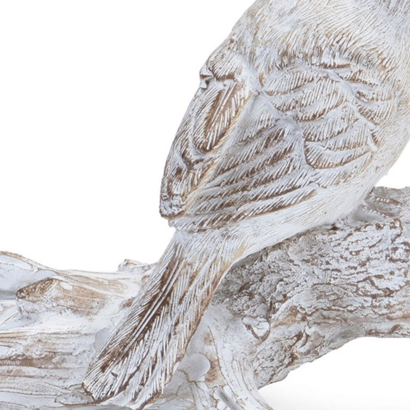 Poly Figurine Tabletop Sculpture - White