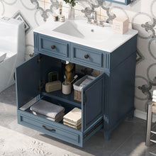 Load image into Gallery viewer, Bathroom Vanity With Sink, Storage Cabinet
