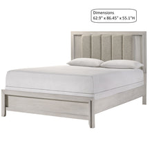 Load image into Gallery viewer, Plush Upholstered Headboard Framed Bed
