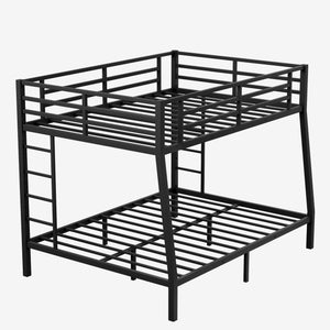 Metal Full XL over Queen Bunk Bed for Teens and Adults,Space-Saving/Noise Reduced/No Box Spring Needed, Old SKU W1307S00015(Expect arrive date 2024/3/24)