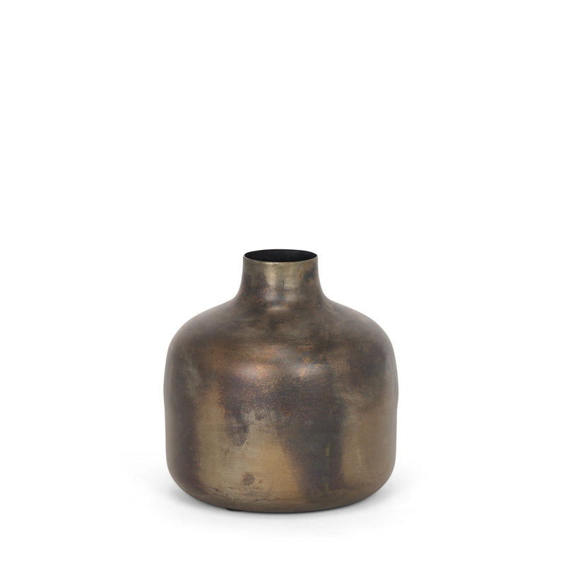 Cylinder Table Vase (608307) - Antiqued Gold
