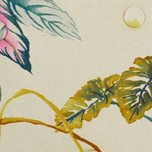 Load image into Gallery viewer, Paradise - Upholstered Arm Chair Floral Printed On Cotton - Off-White
