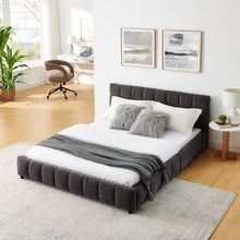 Load image into Gallery viewer, Modern Platform Bed Frame With Thick Fabric
