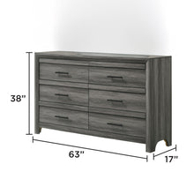 Load image into Gallery viewer, Denver - Dresser - Gray
