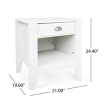 Load image into Gallery viewer, Cleary - Contemporary Nightstand With Drawer
