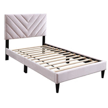 Load image into Gallery viewer, Bed Set With Adjustable Headboard
