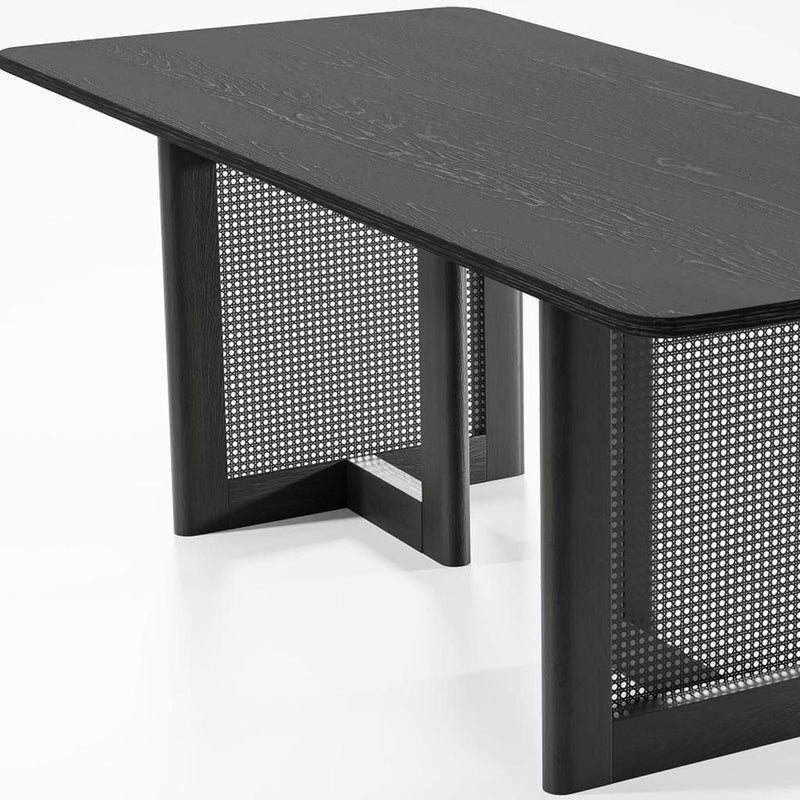 Wood Square Bar Table (712261) - Black