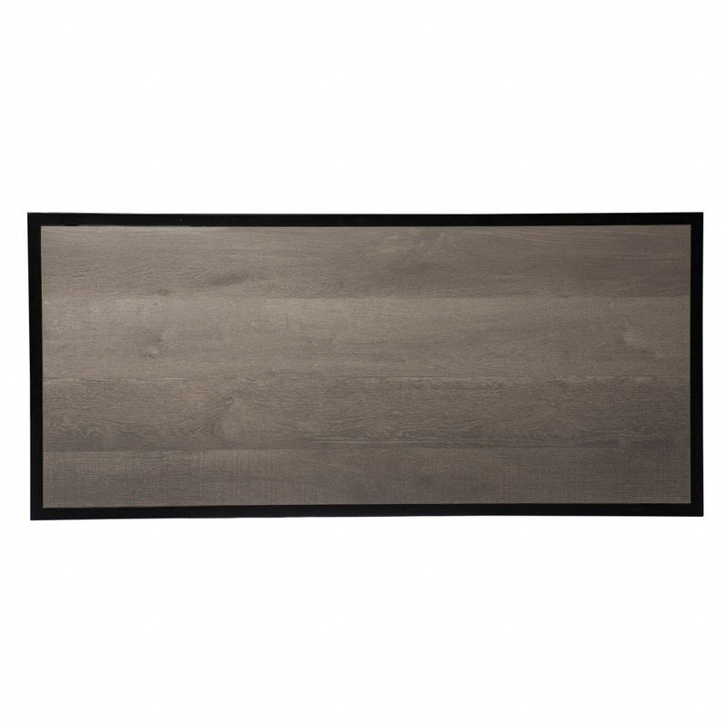 Writing Desk With Storage - Black / Gray