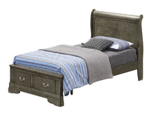 Load image into Gallery viewer, Upholstered Panel Sleigh Bed Design
