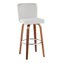 Load image into Gallery viewer, Henry - Contemporary Fixed Height Barstool With Swivel With Round Footrest (Set of 2)
