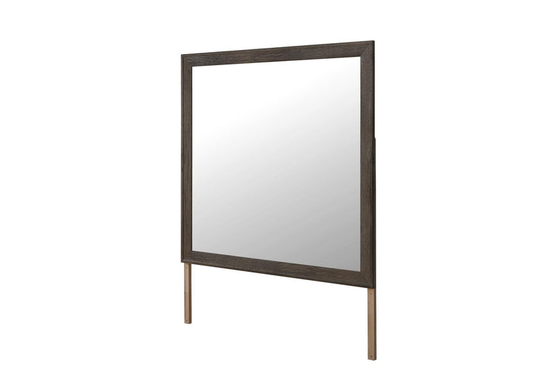 Wood Dresser Mount Framed (766552) - Dark Brown