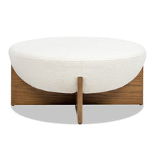 Load image into Gallery viewer, Bali - Round Upholstered Ottoman
