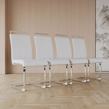 Load image into Gallery viewer, Modern Dining Chairs With Padded Seat, High Back
