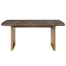 Load image into Gallery viewer, Jaramillo - Dining Table - Marble Top &amp; Natural Finish
