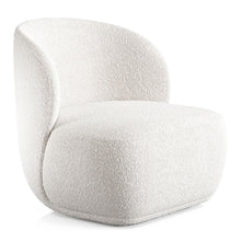 Load image into Gallery viewer, Boucle Mod Wingback Chair - White
