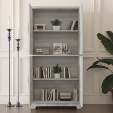 Load image into Gallery viewer, Modern Sideboard Buffet With 4 Mirrored Doors, Adjustable Shelves
