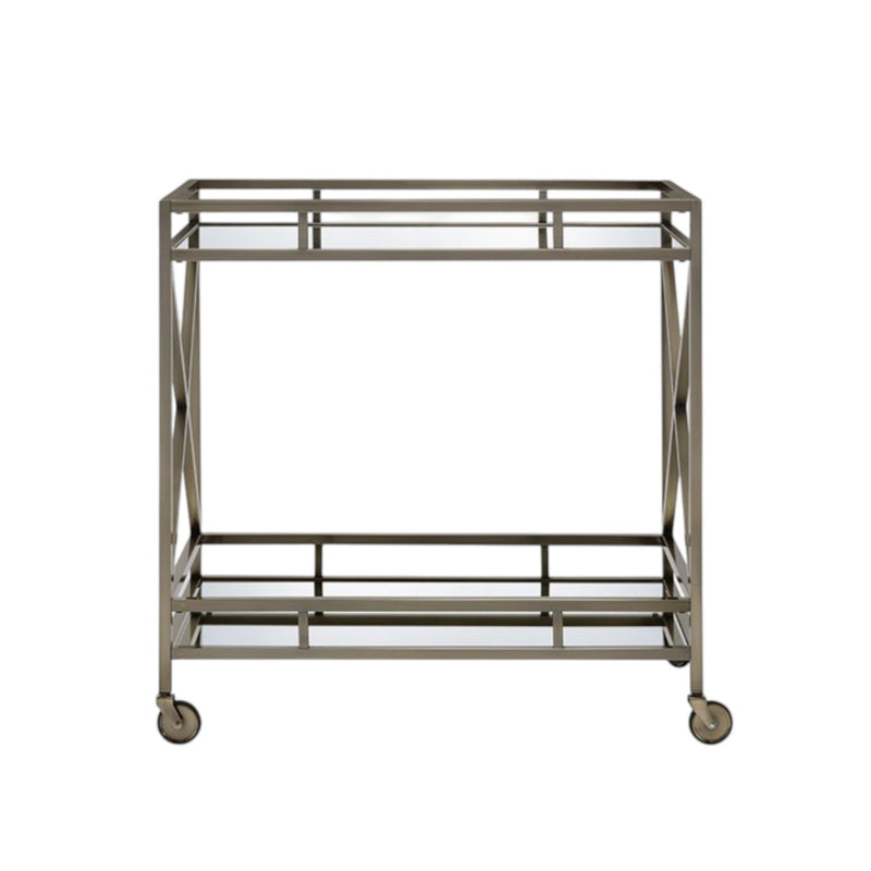 Kristensen - Serving Cart - Antique Gold