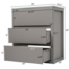 Load image into Gallery viewer, Freestanding Bathroom Vanity With Ceramic Sink, 2 Full Extension Drawers
