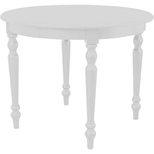 Load image into Gallery viewer, 39" Solid Wood Round Top Dining Table - White
