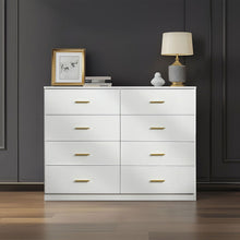 Load image into Gallery viewer, Modern Drawer Dresser For Bedroom, Ample Storage Wide Chest Of Drawers
