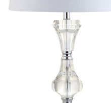 Load image into Gallery viewer, 25" Urn Table Lamp With Empire Shade - Clear

