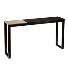 Load image into Gallery viewer, Sled Console Table - Black
