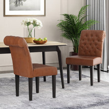Load image into Gallery viewer, Broxton - Tuft Dining Rolltop Chairs With Button Tufted Backrest (Set of 2)
