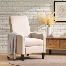 Load image into Gallery viewer, Minimalist Design Fabric Push Back Chair
