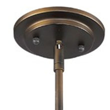 Load image into Gallery viewer, Metal Hanging Light With Mesh Shade - Bronze
