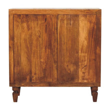 Load image into Gallery viewer, Round Accent Cabinet With Single Door (738391) - Brown
