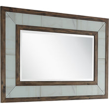 Load image into Gallery viewer, 32" Framed Accent Mirror - Brown
