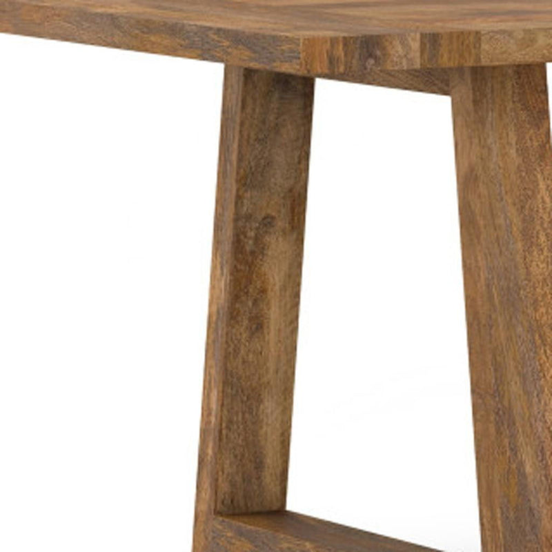 Solid Wood Dining Table - Natural