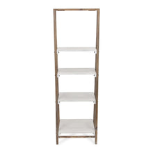 Load image into Gallery viewer, Four Tier Step Bookcase (738641) - White
