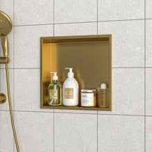 Load image into Gallery viewer, Stainless Steel Shower Niche With Seamless Design For Bathroom Storage
