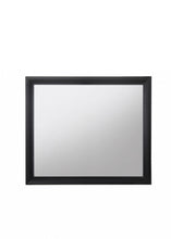 Load image into Gallery viewer, 35" Square Framed Mounted Dresser Mirror - Black
